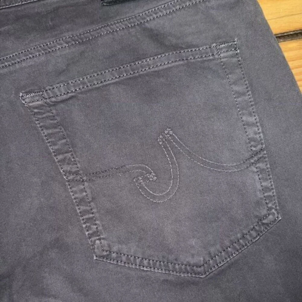 Adriano Goldschmied The Everett Slim Straight Jeans Mens Size 38x34 Gray Denim‎